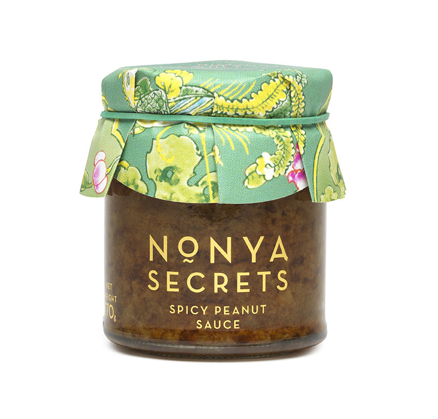 image-of-jar-spicy-peanut-sauce-with-pretty-paper-hat