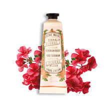 tube of handcream with flower background