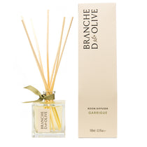 Branche d'Olive room diffuser with packaging on a white background
