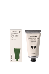 Sowvital Gardener's Hand Cream with packaging on a white background