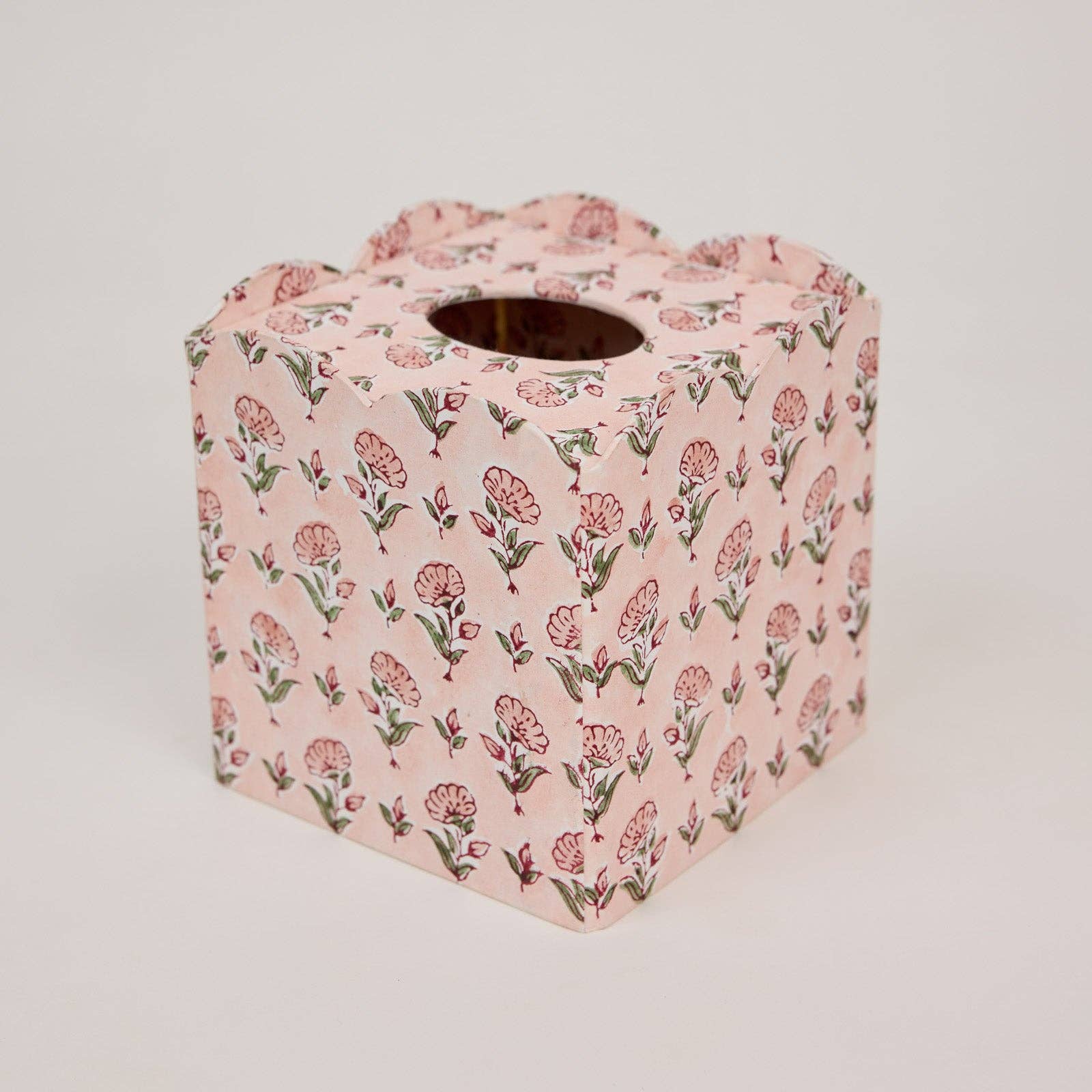 Tissue Box, Floral Blush