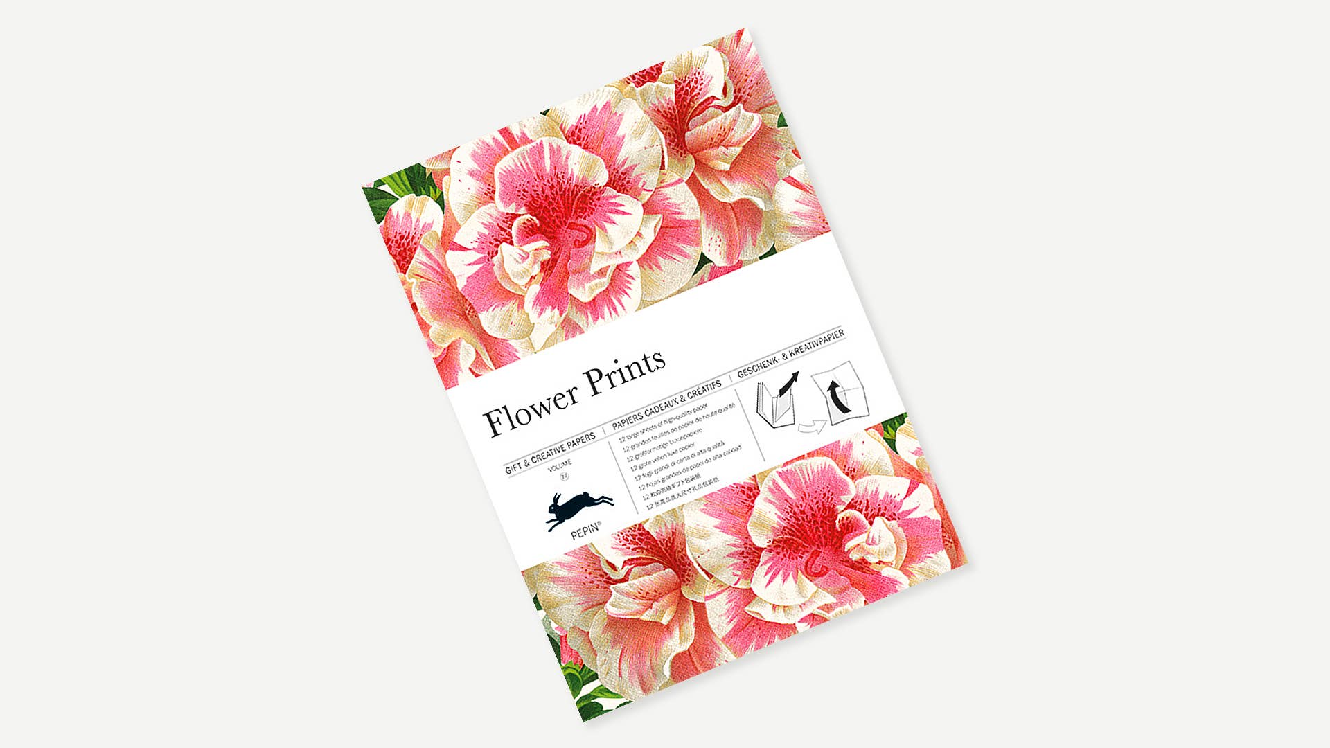 Wrapping Paper Flower Prints Gift & Creative Paper Book