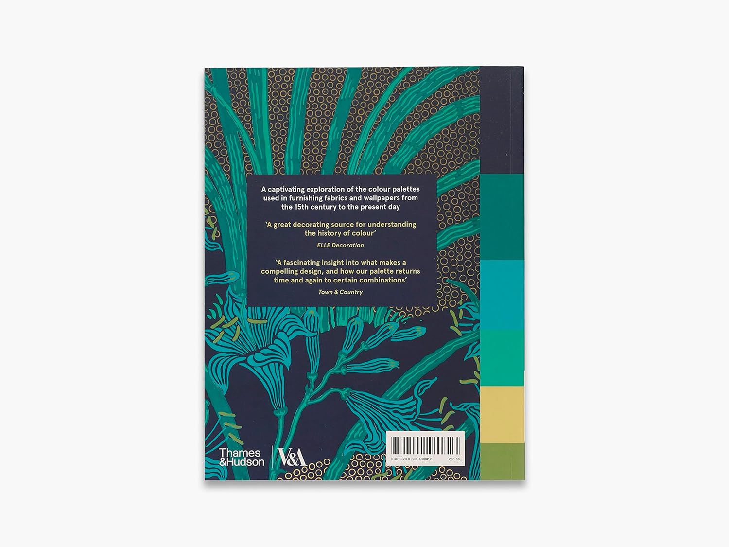 Book cover with floral design and text on a white background