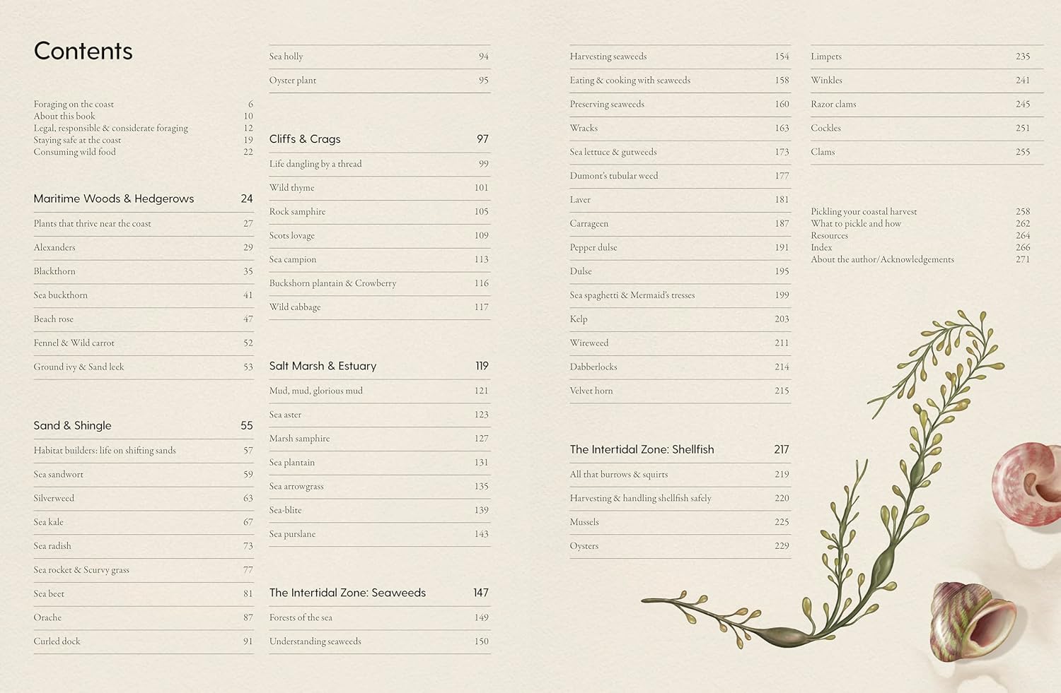 The Coastal Forager, Wild maritime food to preserve, cook and eat, by Mark Williams