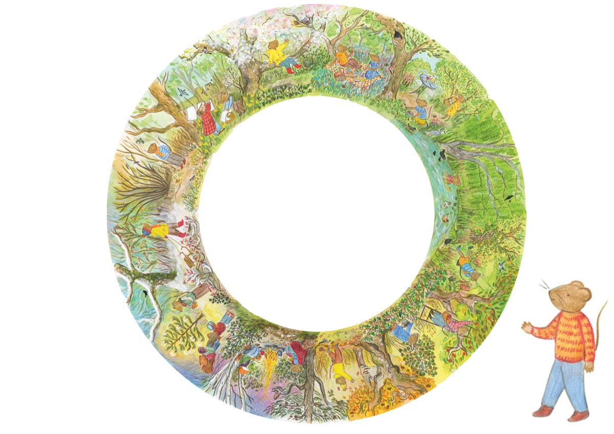 Mouse's Wood Story Puzzle by Alice Melvin