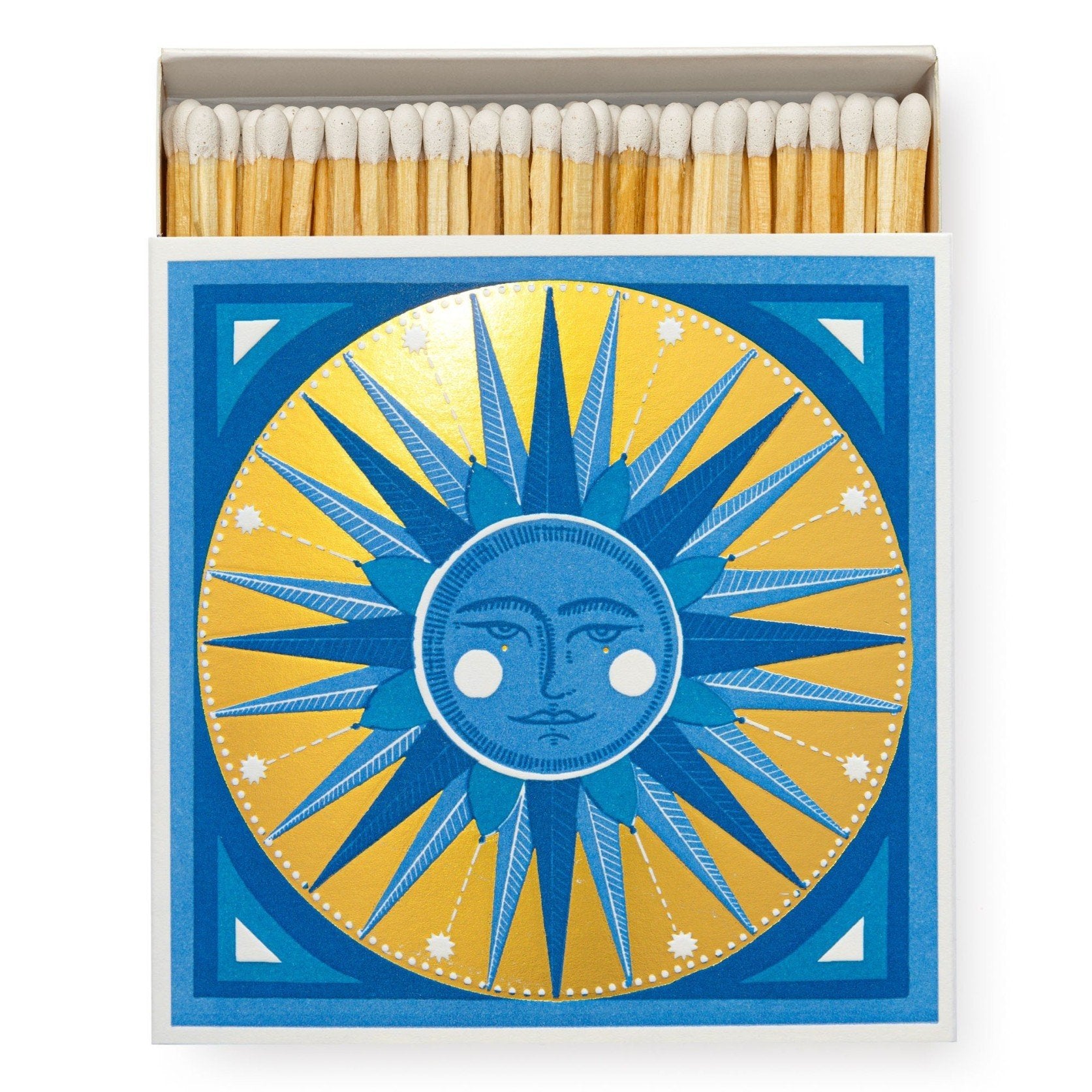 Golden Sun | Square Matchboxes