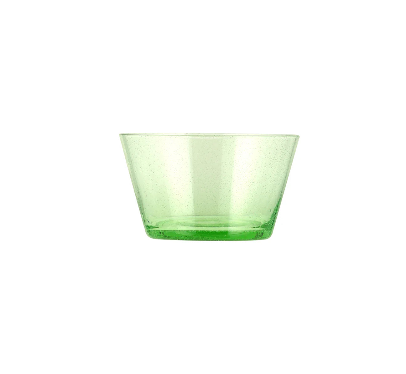 Glass Bowl Malachite Green