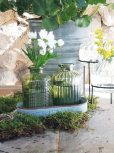 Bud Vase & Candle Converter Gift Set, 2 bottle