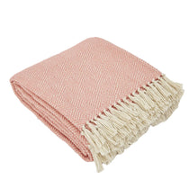 Image--folded-blanket-diamond-pattern-coral