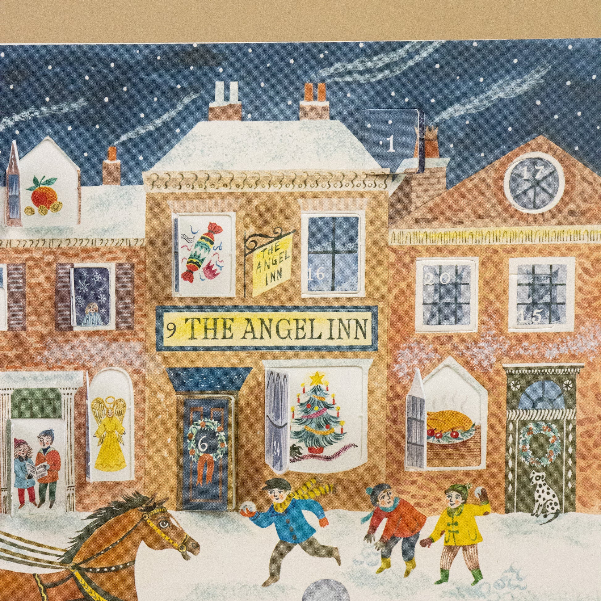 Card, The Angel Inn Mini Advent