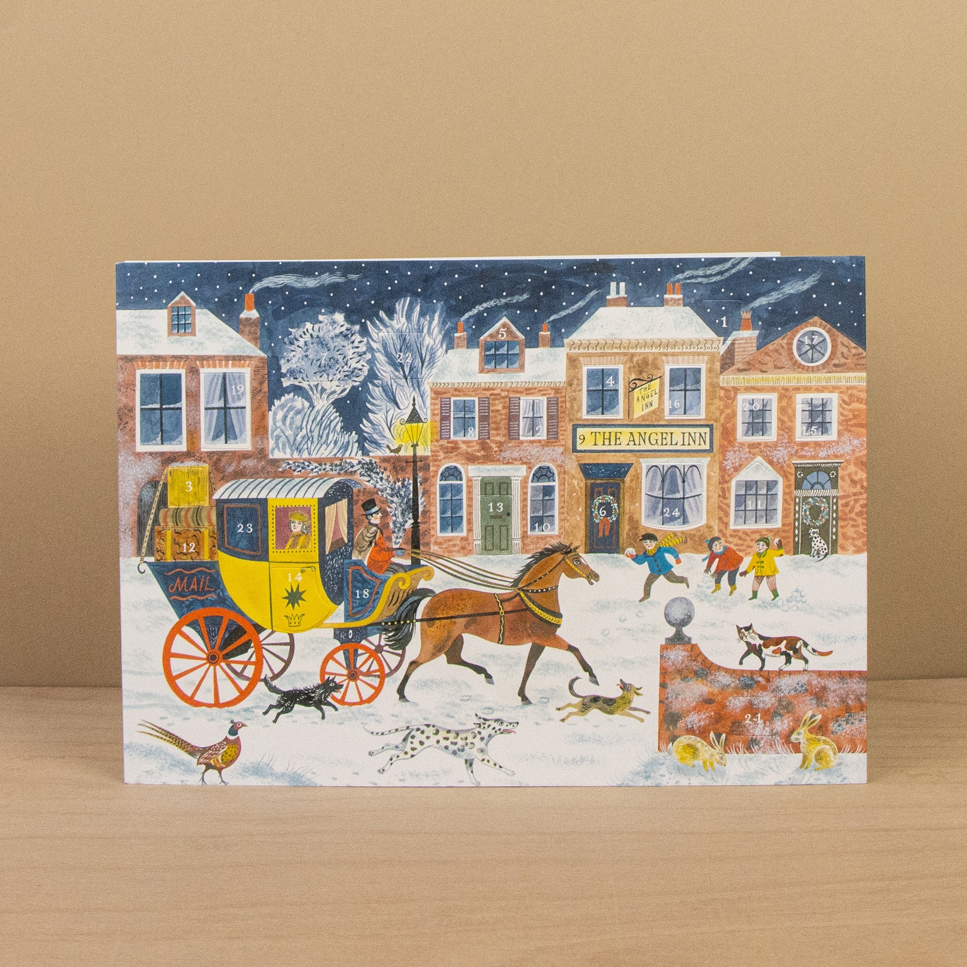Card, The Angel Inn Mini Advent