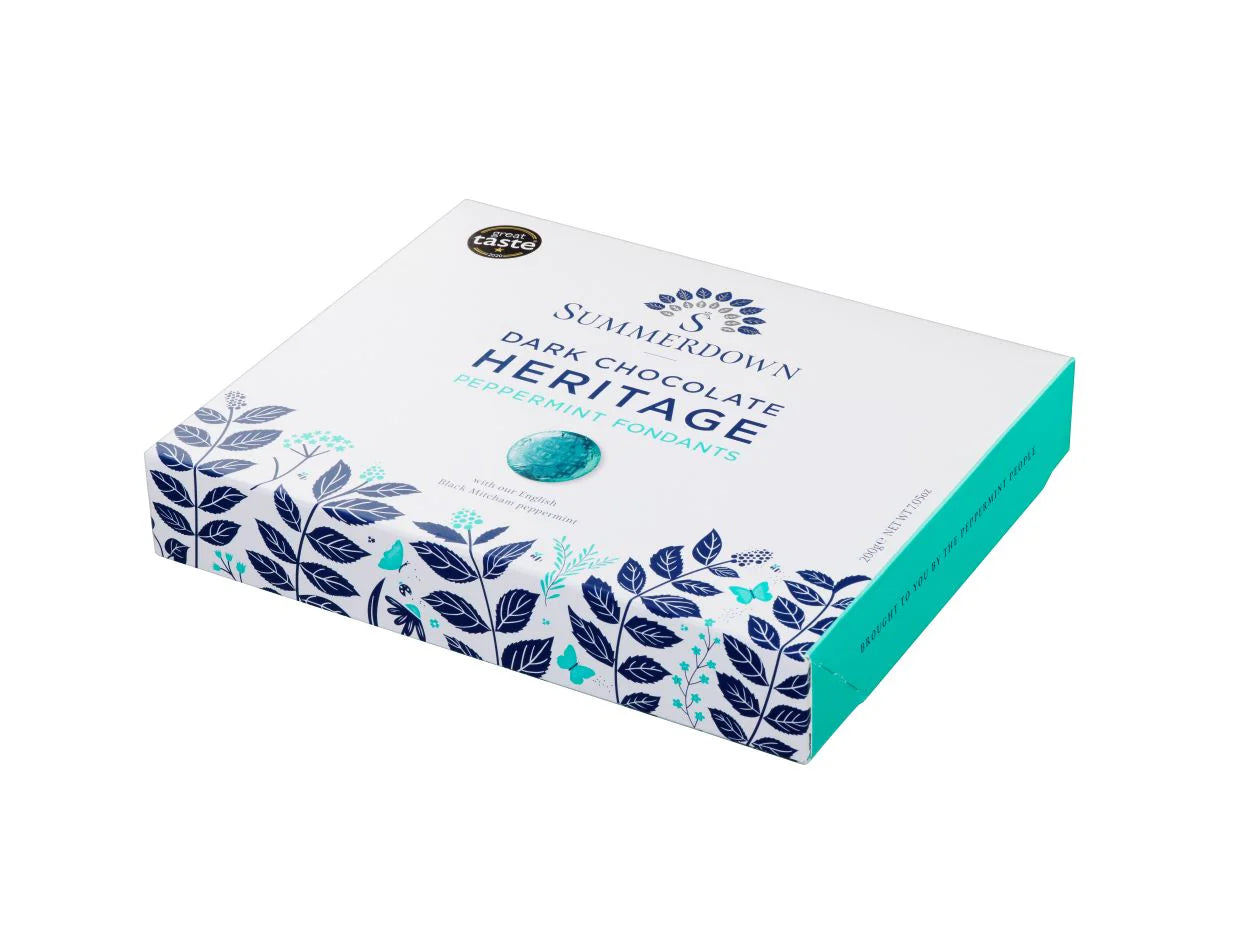 Summerdown Dark Chocolate Heritage Peppermint Fondants