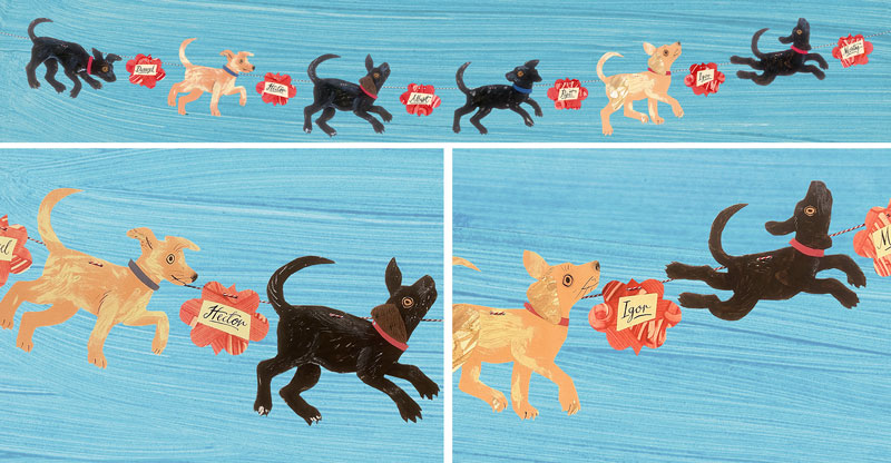 Garland Puppy Parade