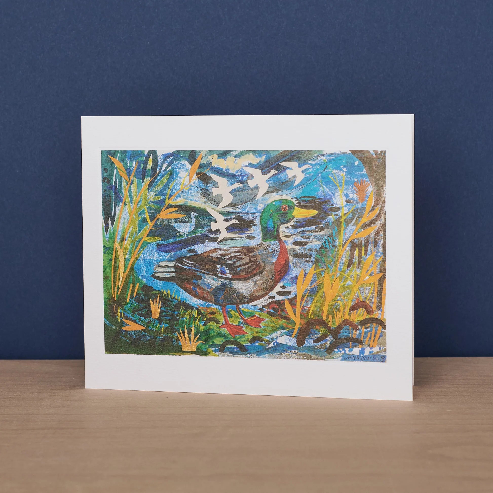 Card Mark Hearld Mallard Watching