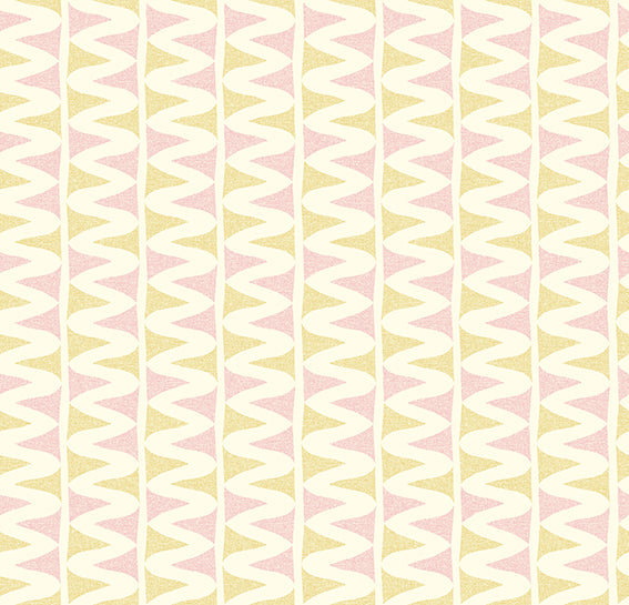 Marrakesh Fabric Pink Yellow