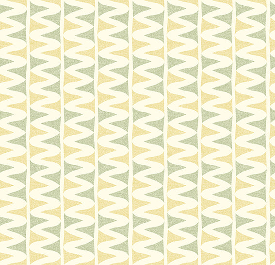 Marrakesh Fabric Green & Yellow