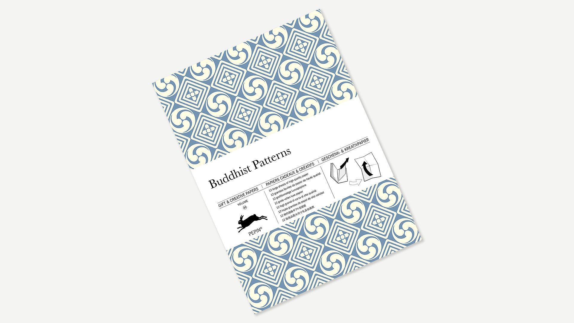 Wrapping Paper Book Buddhist Patterns