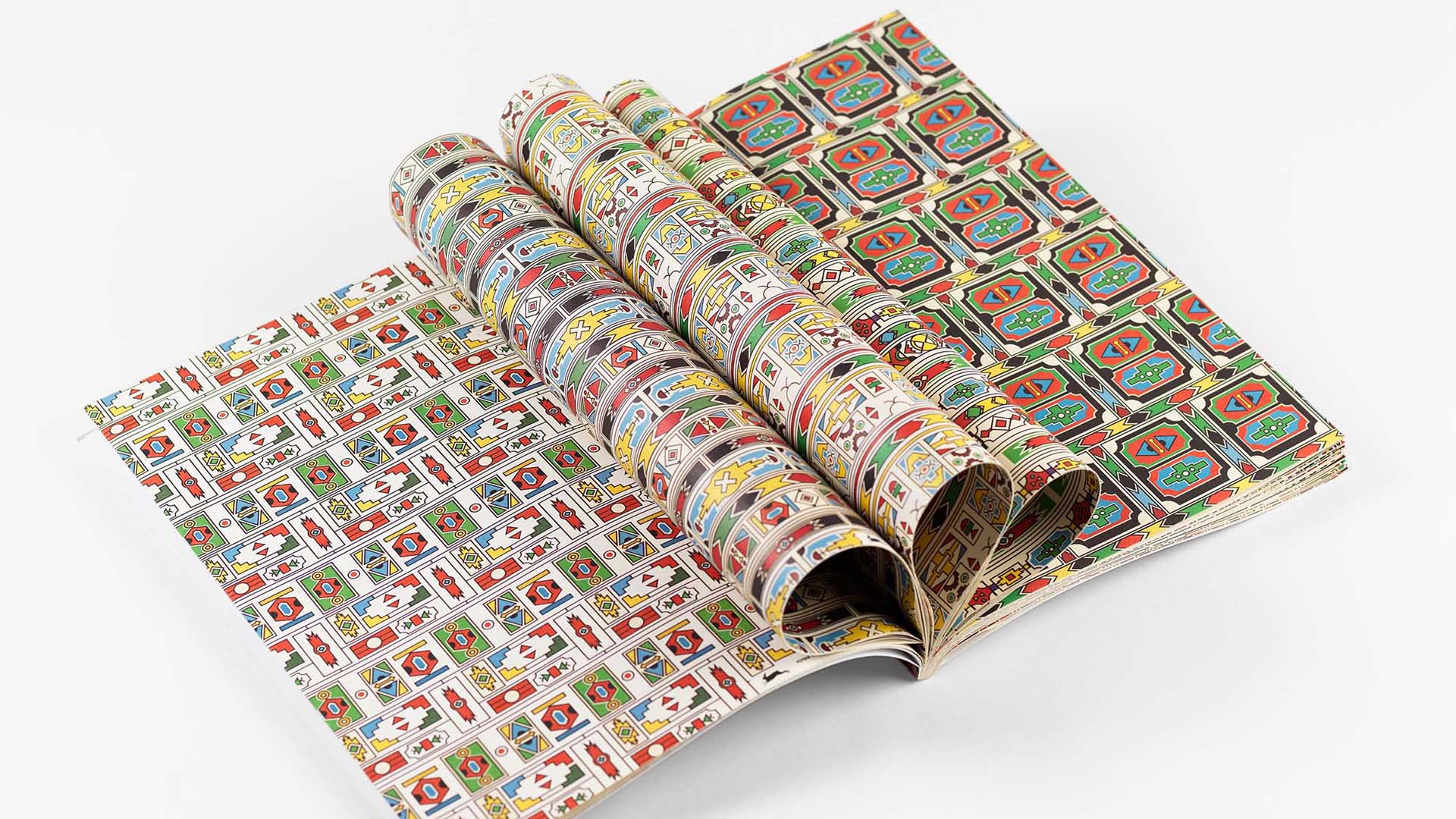 Wrapping Paper Book Ndebele Style