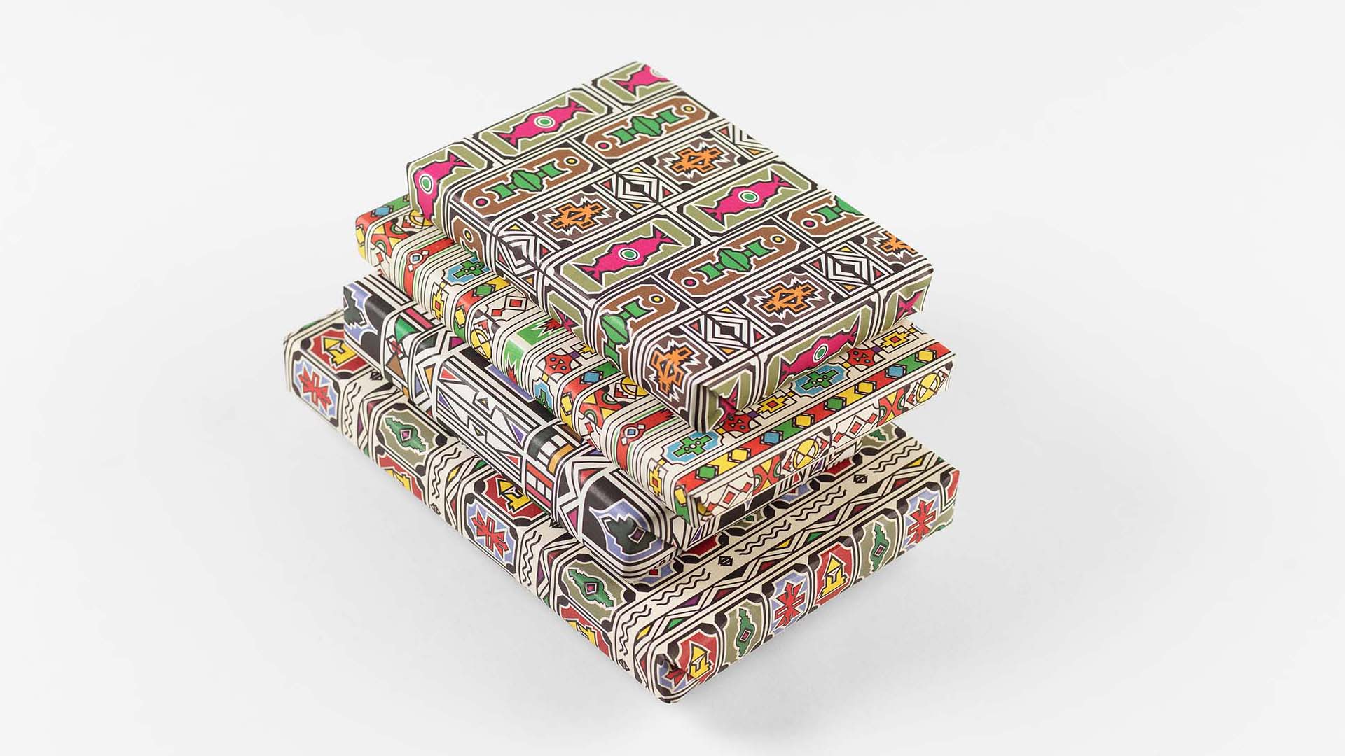 Wrapping Paper Book Ndebele Style