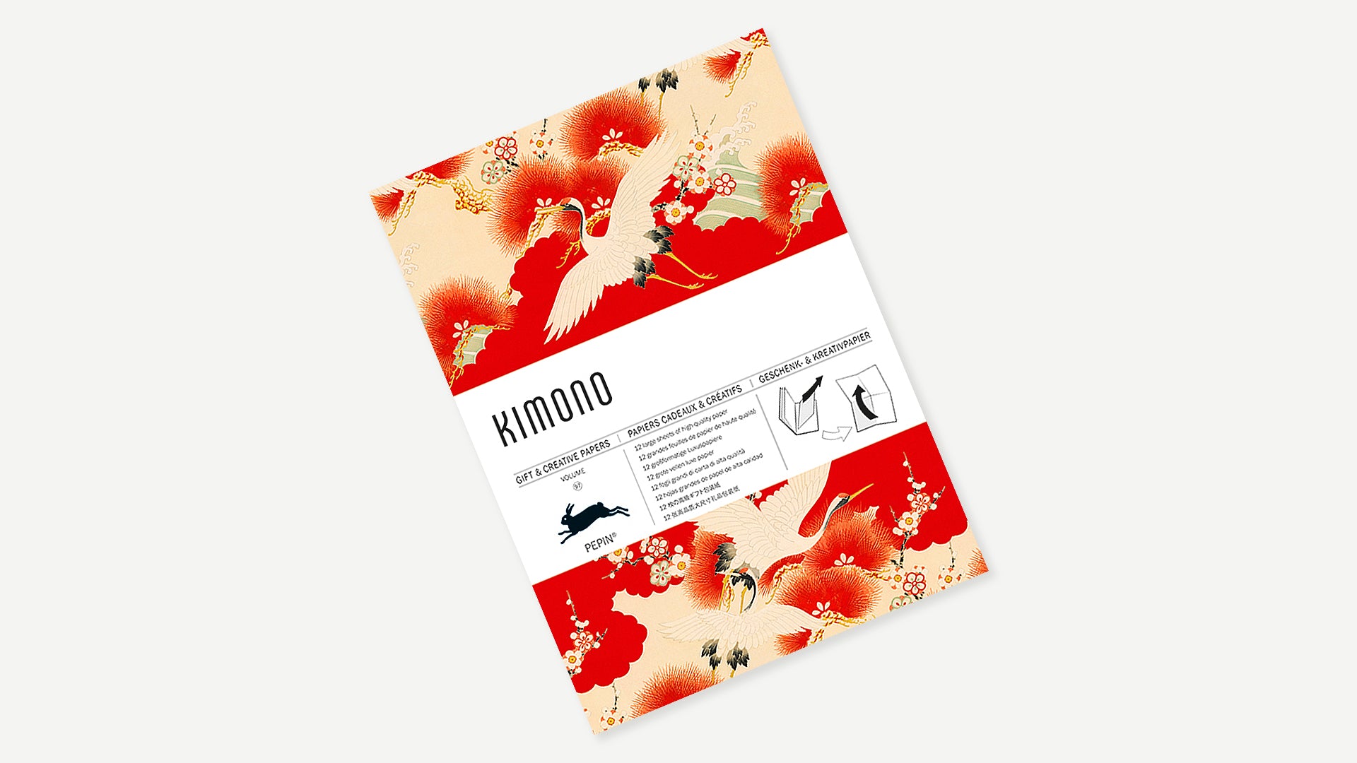 Wrapping Paper Book Kimono