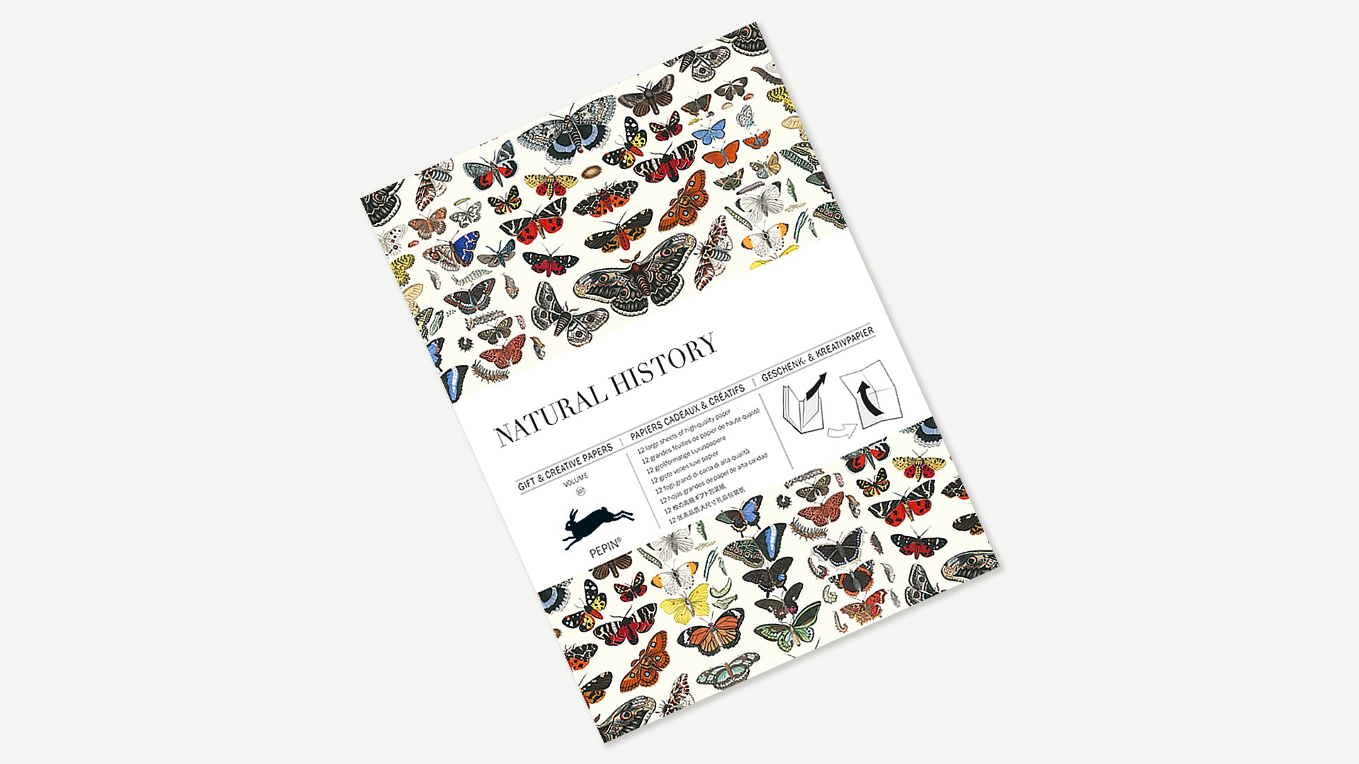 Wrapping Paper Book Natural History