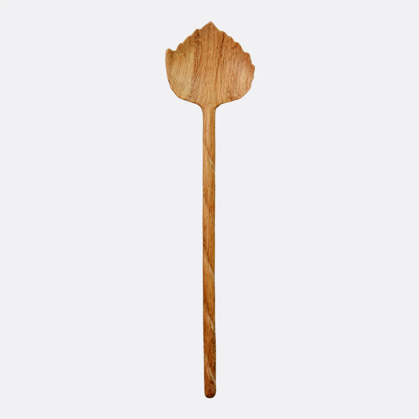 Wooden Leaf Shape Salad Servers