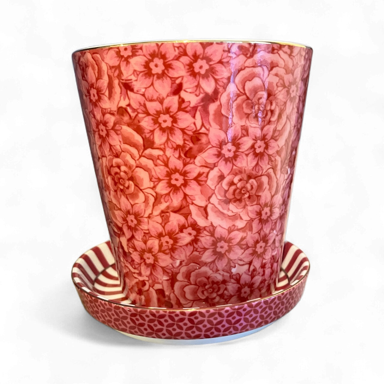 Pip Studio Cup/Beaker and Saucer Pink Flower