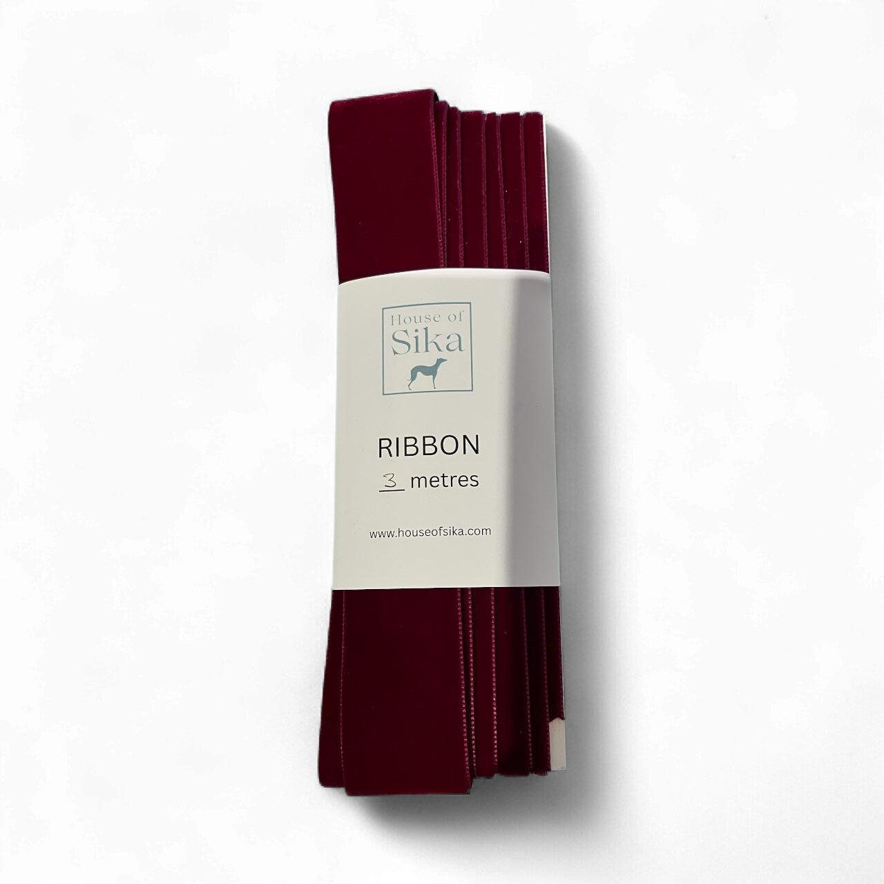 Ribbon Claret Velvet