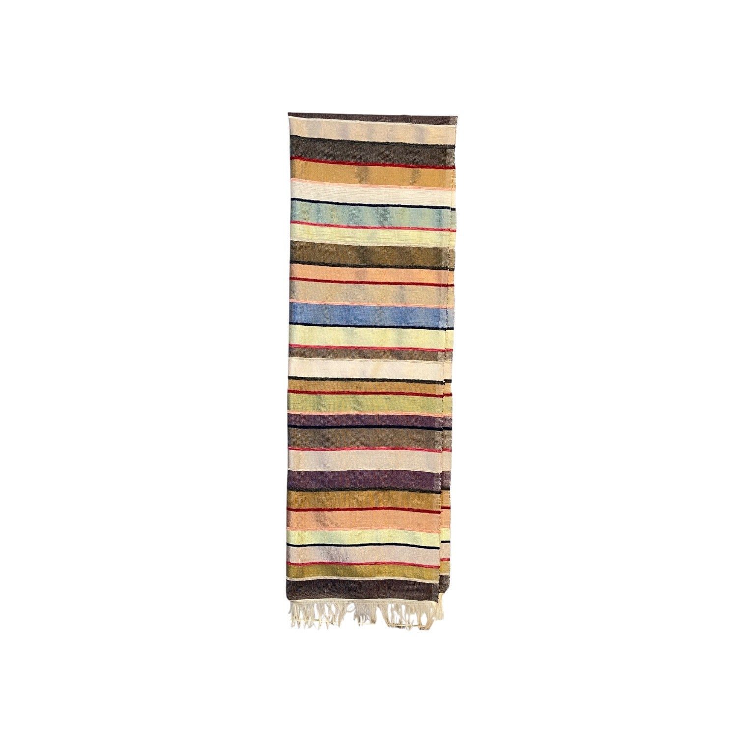 Sabra Silk Scarf, Multi Stripe