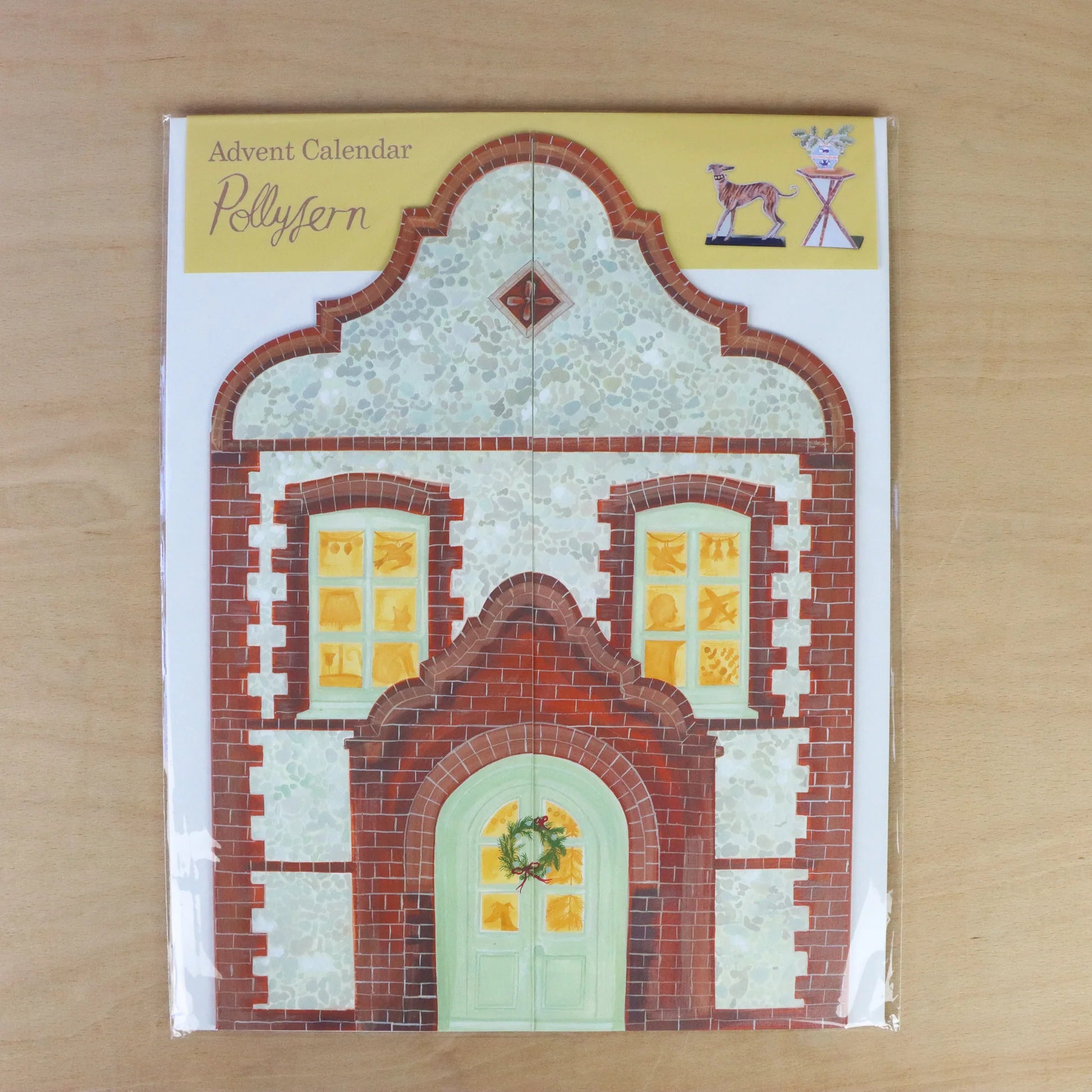 Advent Calendar, Polly Fern's Festive Dutch Gable
