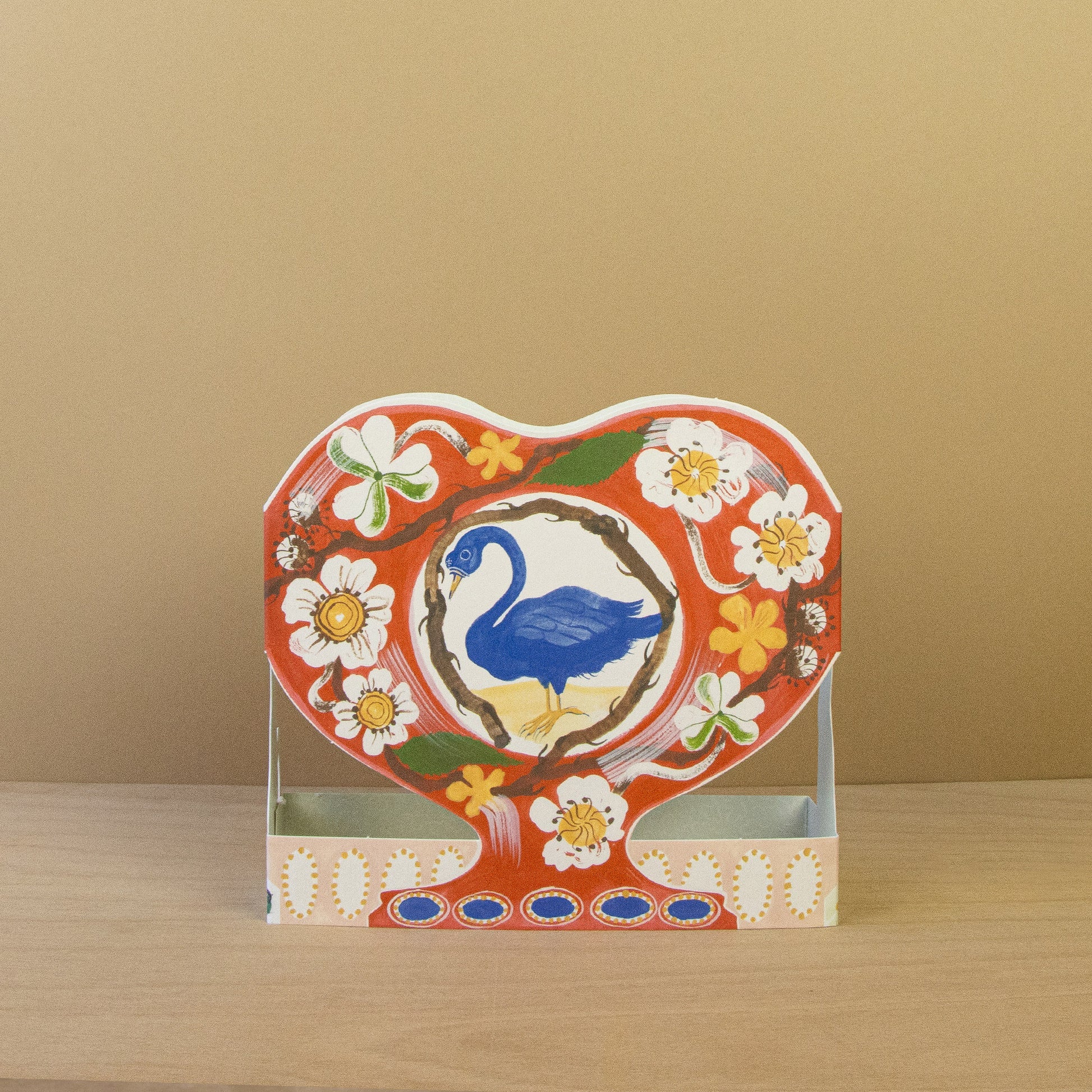 3D Die-Cut Card Swan & Thorn