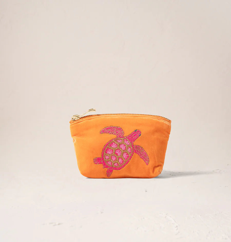 Coin Purse Turtle Conservation Orange