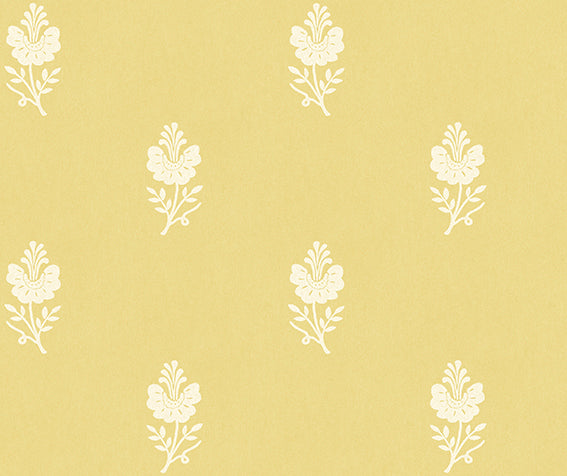 Victoria Buttermilk Wallpaper