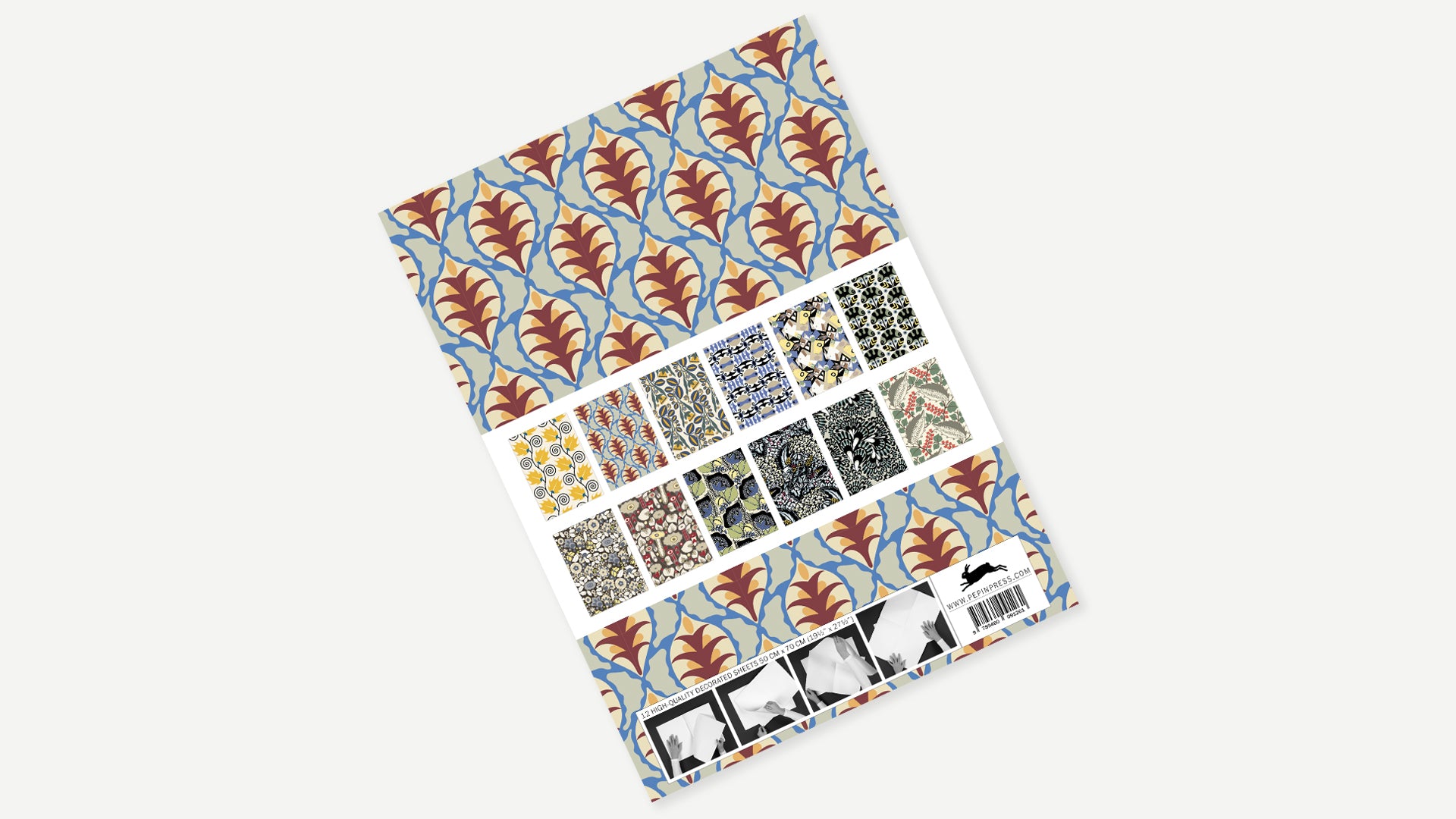 Pepin Press wrapping paper books