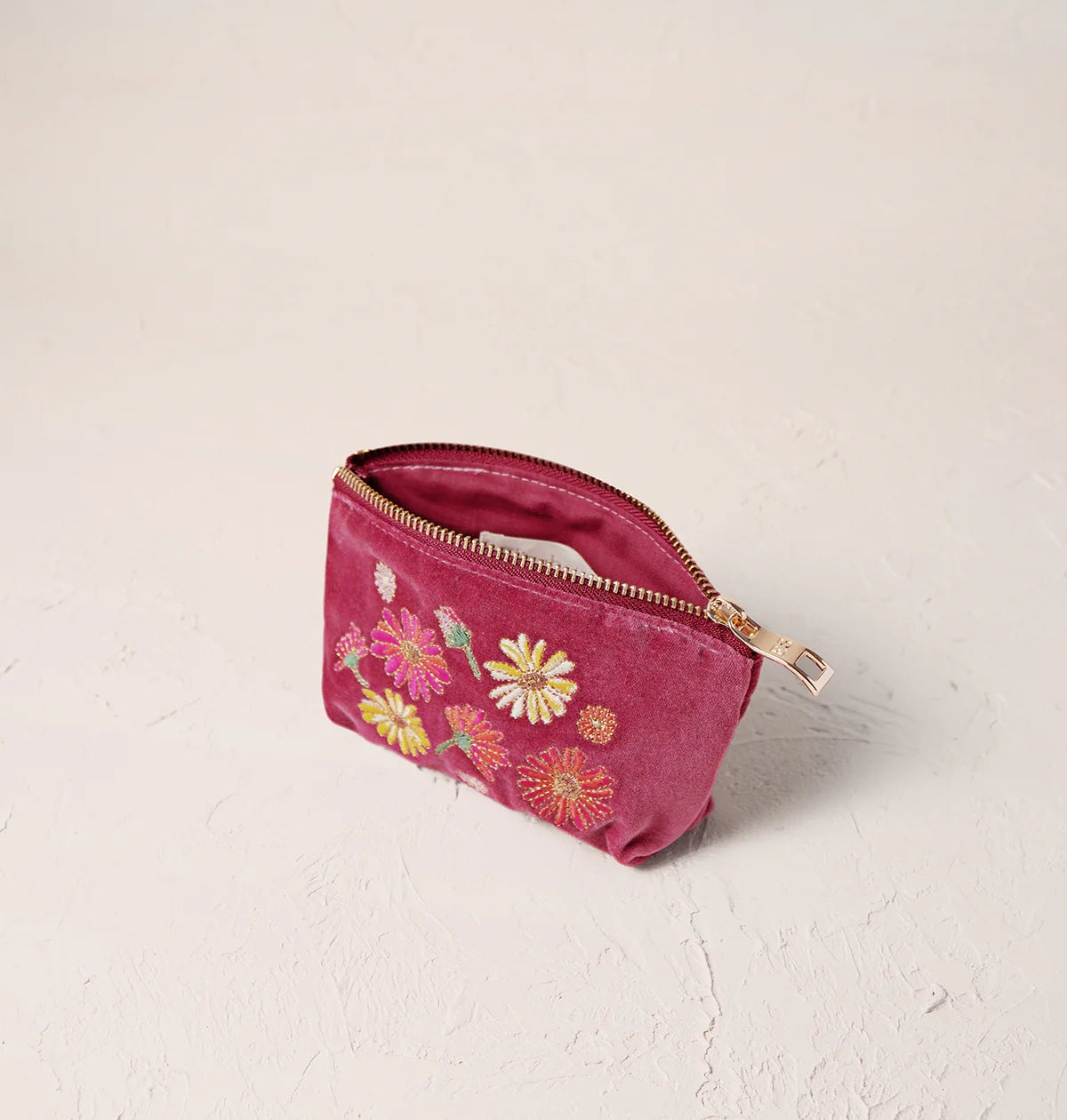 Coin Purse Wildflower Rose