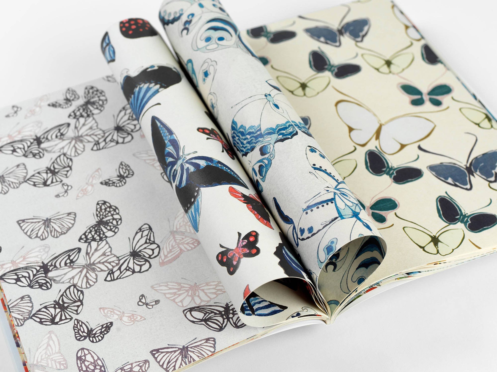 Wrapping Paper Japanese Butterflies Gift & Creative Paper Book