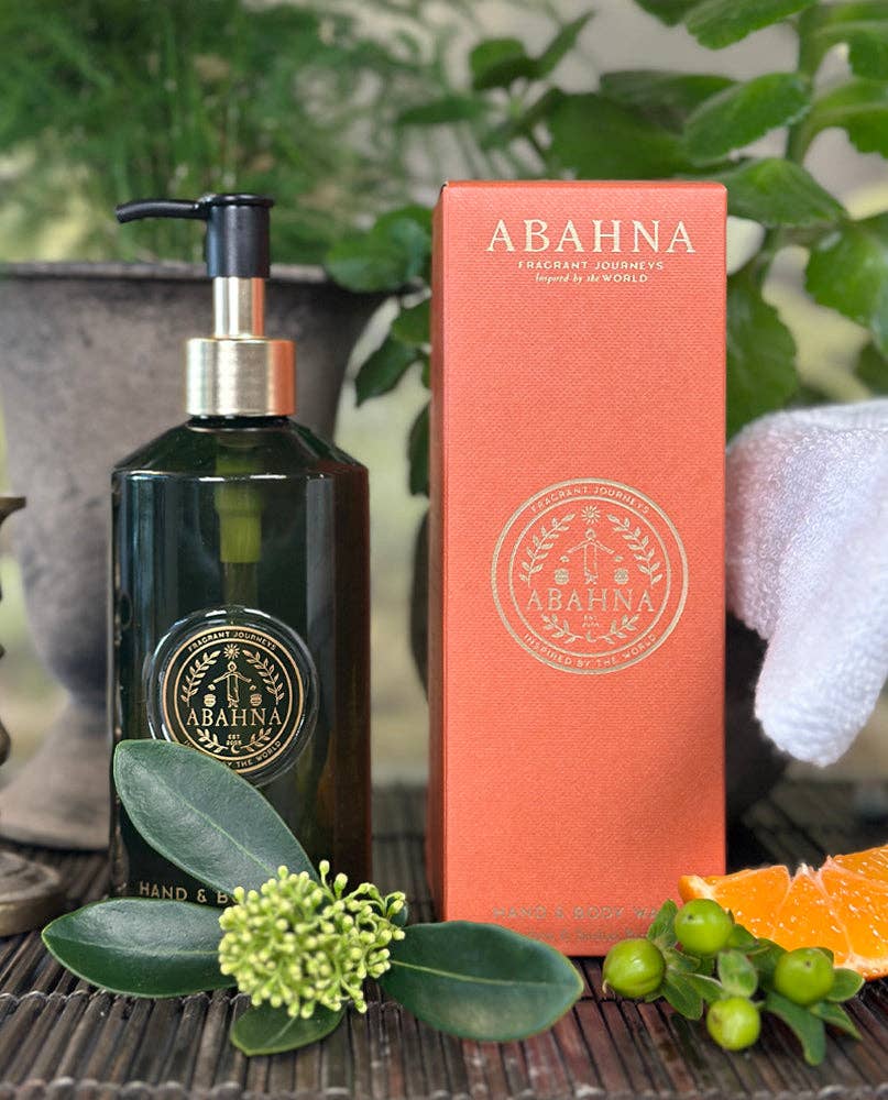 Abahna Hand & Body Wash, Mandarin & Sicilian Bergamot