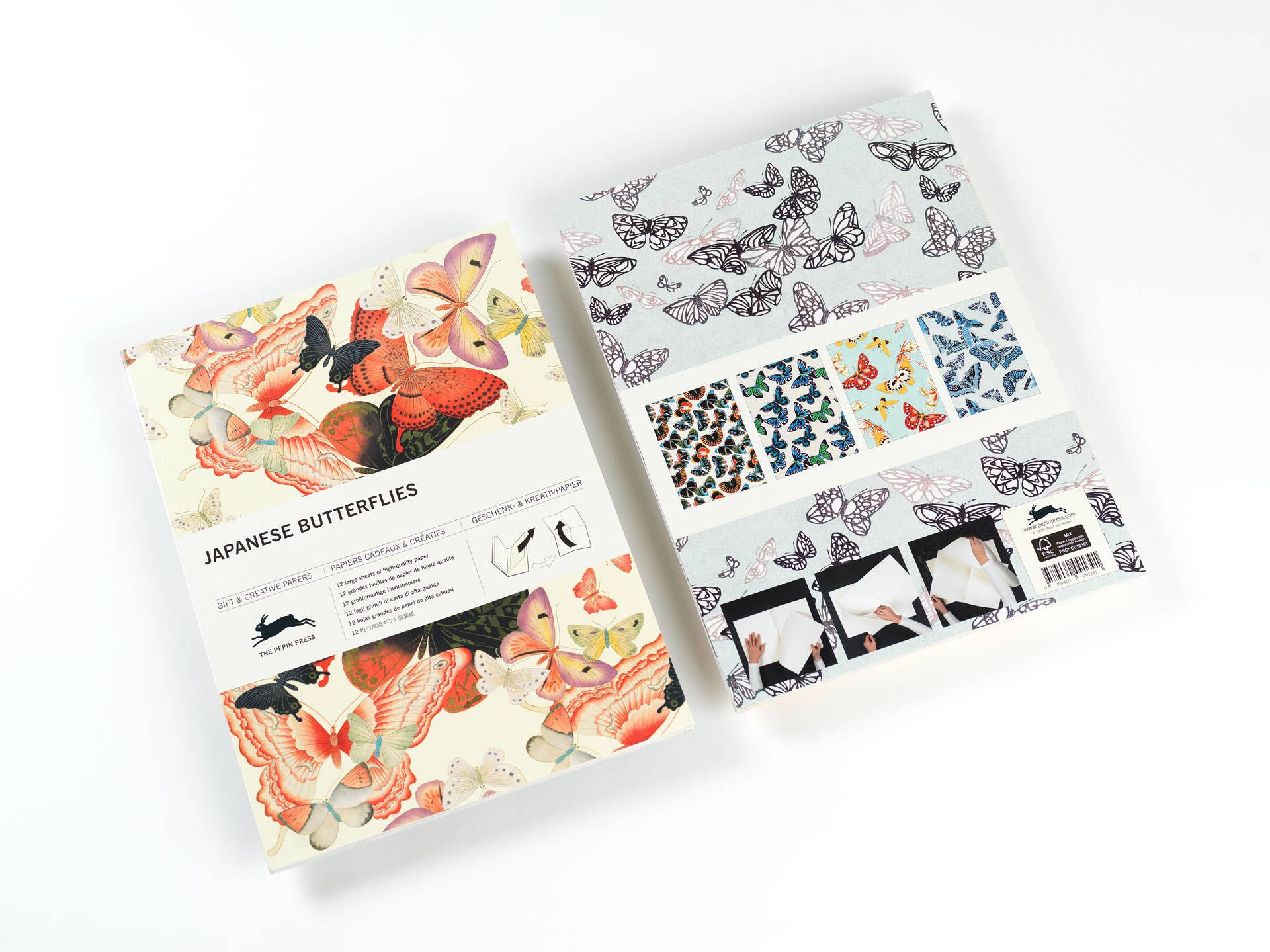 Wrapping Paper Japanese Butterflies Gift & Creative Paper Book