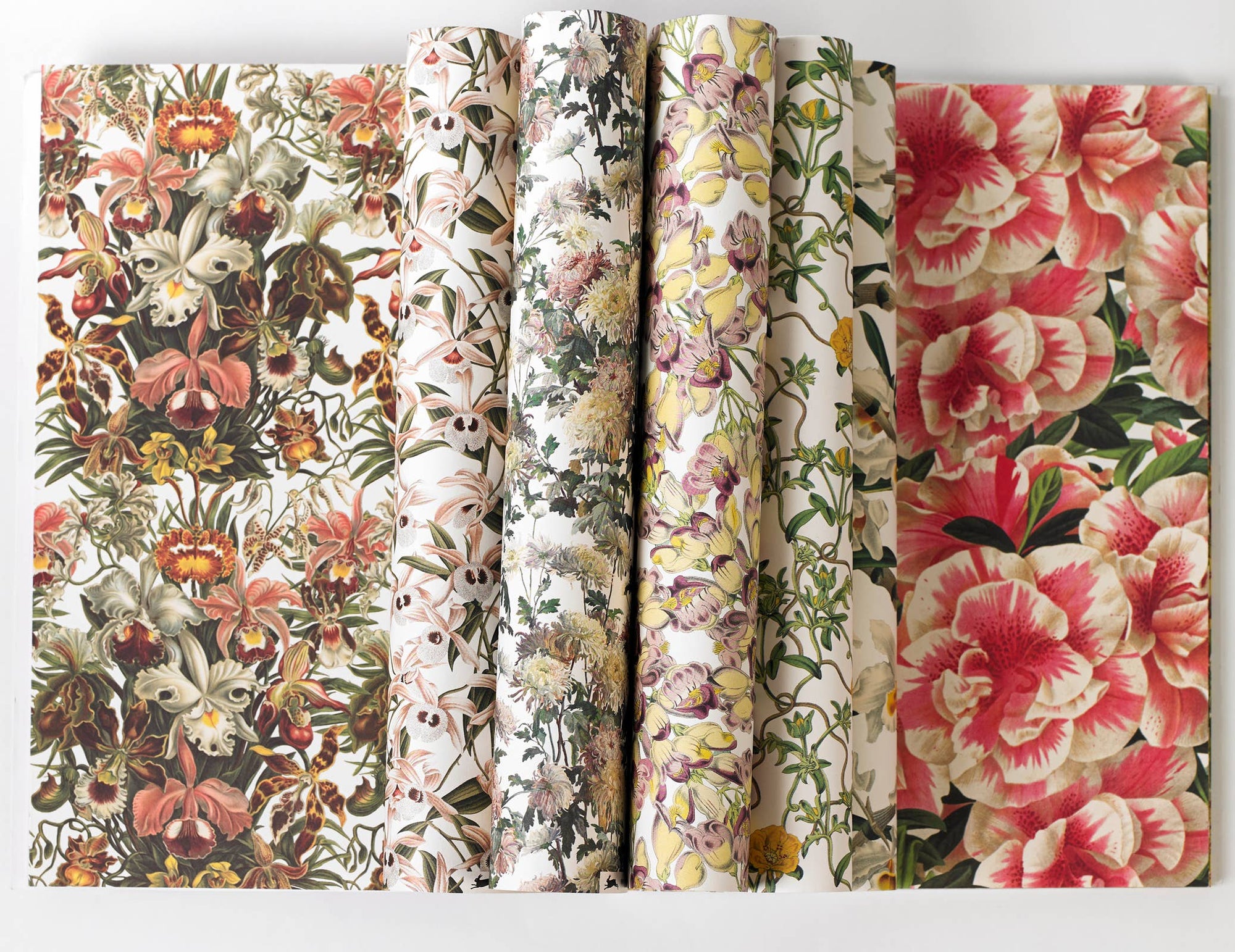 Wrapping Paper Flower Prints Gift & Creative Paper Book