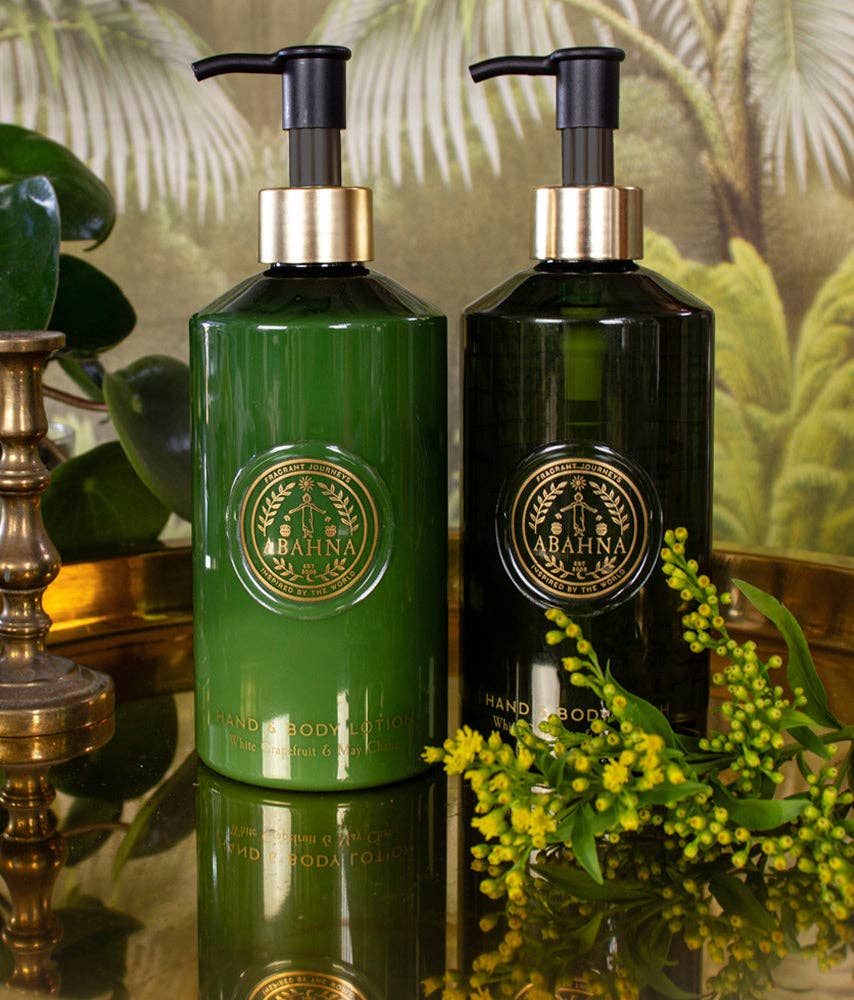 Abahna Hand & body wash, Frangipani & Orange Blossom