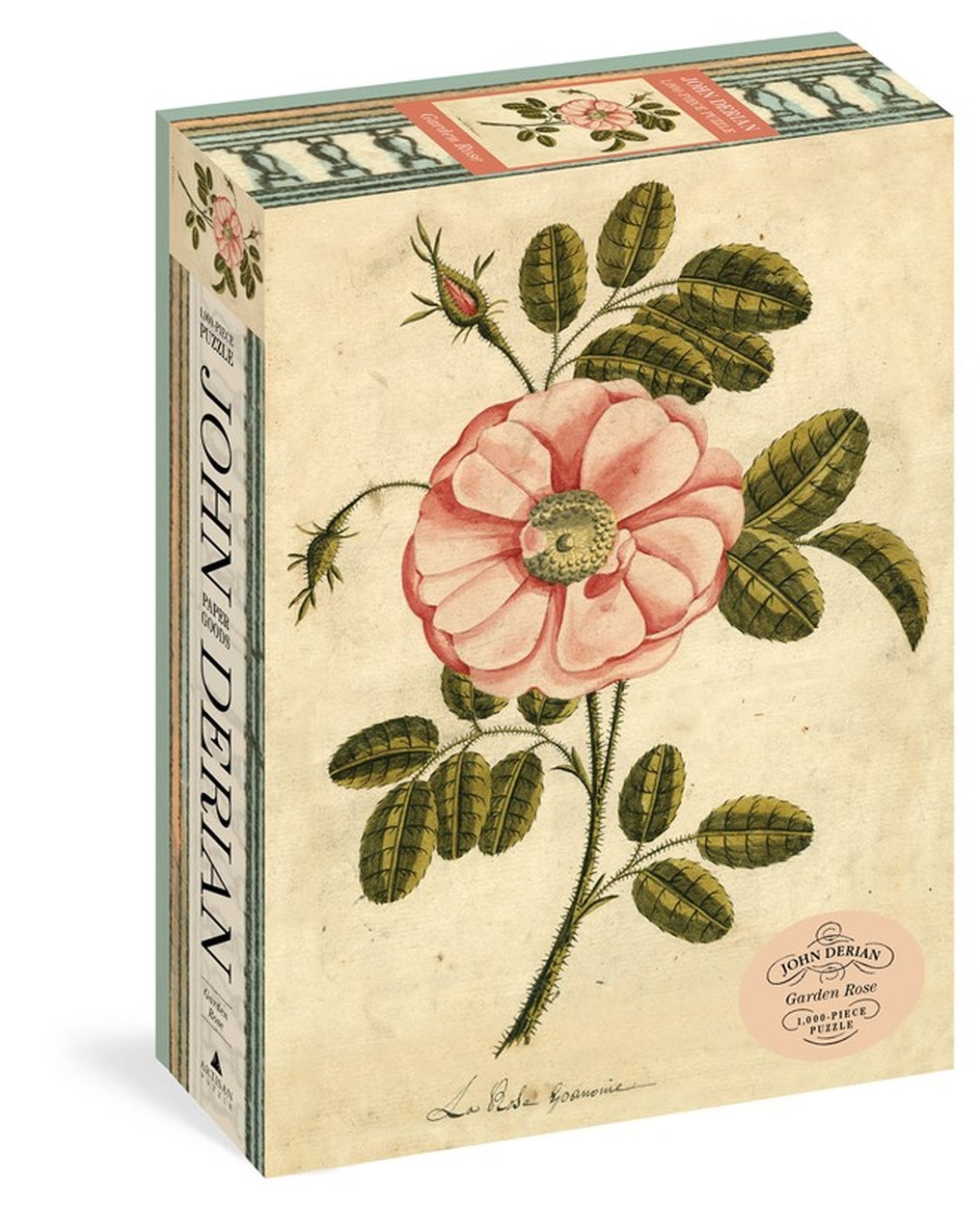 John Derian Jigsaw: Garden Rose