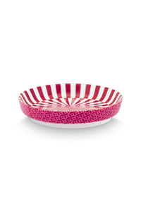 pink-striped-saucer
