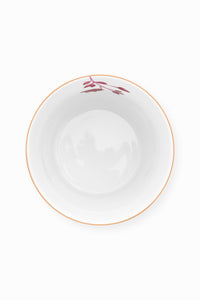 inside view of white china cup